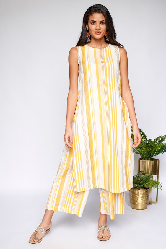 Mustard Regular Straight Scarf, , image 3